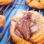 Nutella Sea Salt Chocolate Chip Cookies