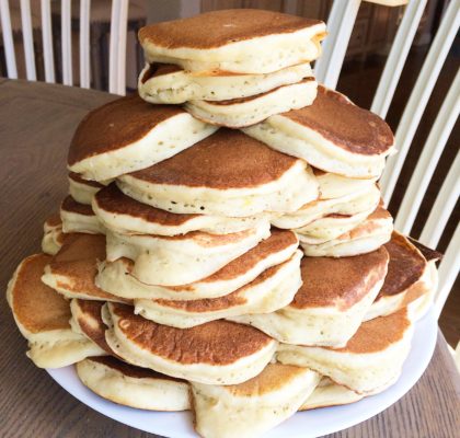 Lemon Ricotta Pancakes to Feed the Entire First Order