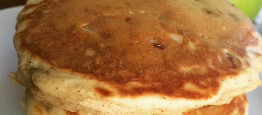 Cinnamon Apple Pancakes: The Green Lantern vs. Star Sapphire Edition