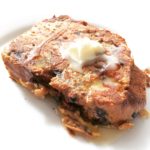 Cinnamon Blueberry Banana Bread French Toast