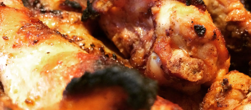Grilled Kenyan Indian Wings