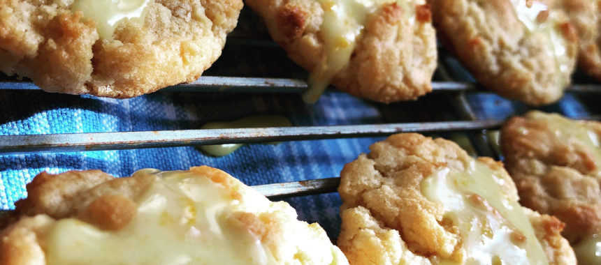 Orange White Chocolate Chip Cookies That Cthulhu Would Love